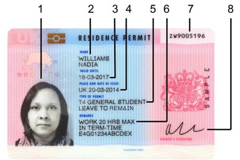 BIOMETRIC RESIDENCE PERMITS General Information for .